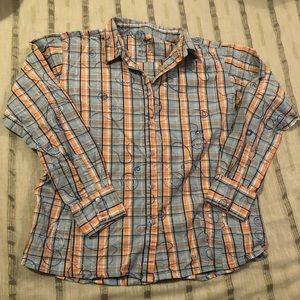 Wrangler button down shirt XL